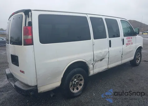 2013 GMC Savana 1500 Work Van из США, поврежденный, VIN 1GTS7AFX2D1178376